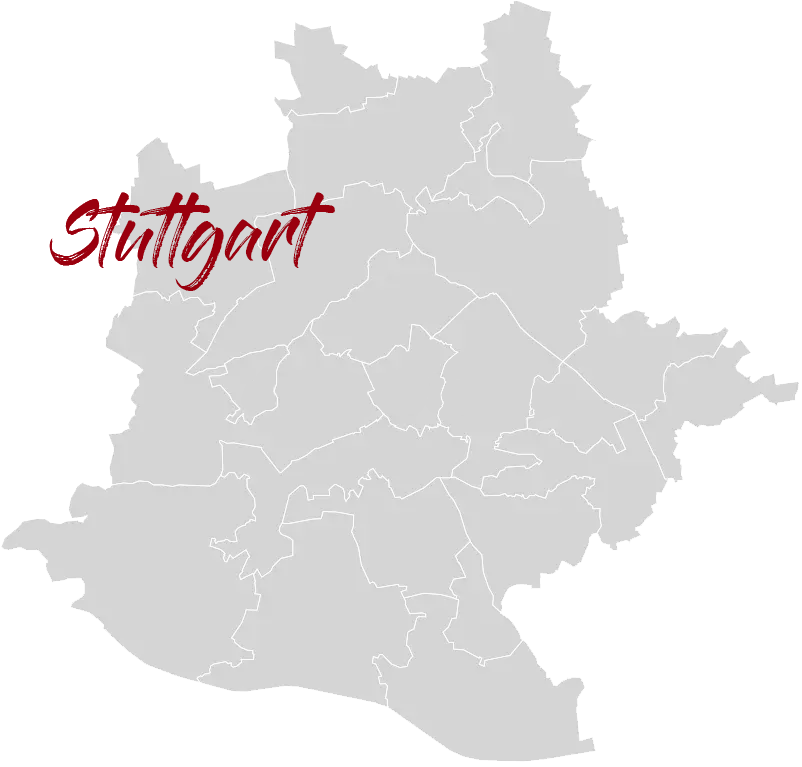 einsatzgebiet von KMB Sanierungen in Stuttgart